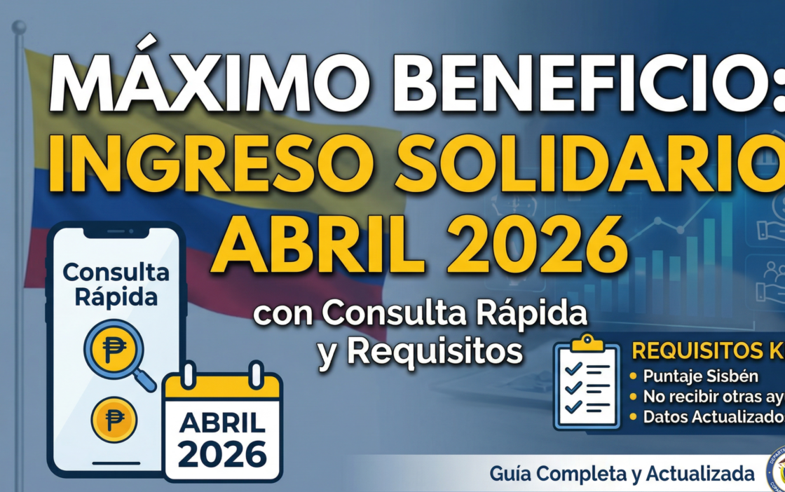 Ingreso Solidario Abril