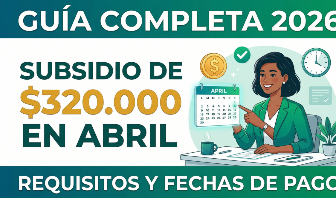 Subsidio de $320.000 en Abril, Requisitos